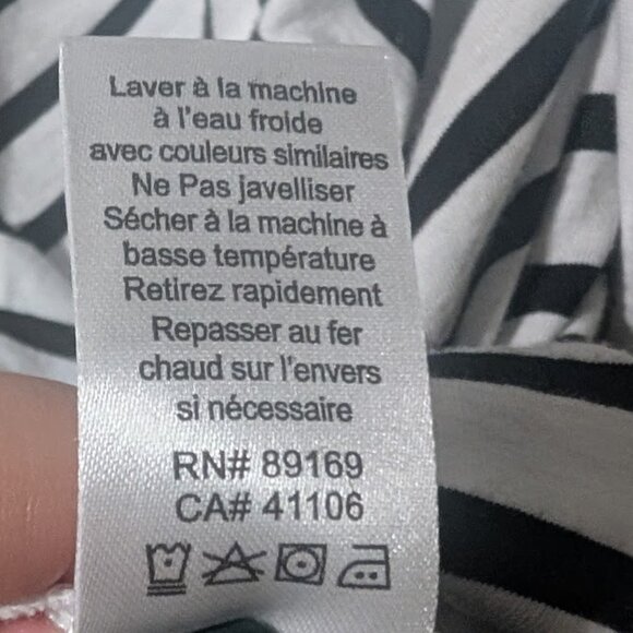 ATM Anthony Thomas Melillo | Classic Jersey Stripe Sleeveless Twist Dress - Picture 13 of 14